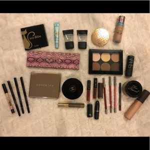 Chanel, tarte, nars, etc. makeup bundle